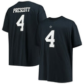 Dallas Cowboys Dak Prescott Big & Tall Player Name & Number T-Shirt | NFL Online