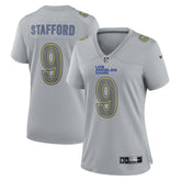 Los Angeles Rams Matthew Stafford Women's Atmosphere Fashion Game Jersey | NFL Outlet