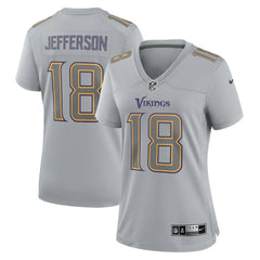 Minnesota Vikings Justin Jefferson Women's Atmosphere Fashion Game Jersey | NFL Outlet