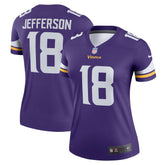 Minnesota Vikings Justin Jefferson Women's Legend Player Performance Top | NFL Online