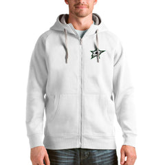 Dallas Stars Antigua Logo Victory Full-Zip Hoodie - NHL Hoodies
