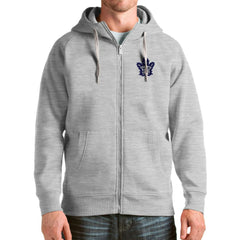Toronto Maple Leafs Antigua Logo Victory Full-Zip Hoodie - NHL Hoodies