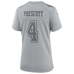 Dallas Cowboys Dak Prescott Women's Atmosphere Fashion Game Jersey | NFL Sale