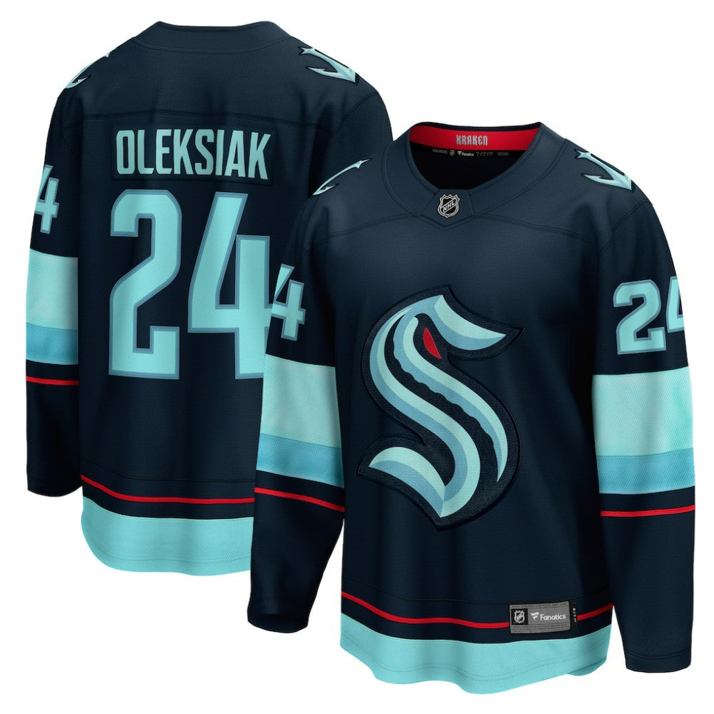 Jamie Oleksiak Seattle Kraken Fanatics Home Breakaway Player Jersey - NHL Jerseys
