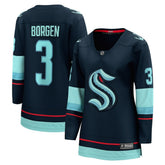 Will Borgen Seattle Kraken Fanatics Women's Home Breakaway Player Jersey - NHL Jerseys