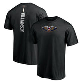 Black Zion Williamson New Orleans Pelicans Playmaker Name & Number T-Shirt | NBA