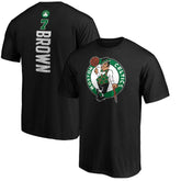 Black Jaylen Brown Boston Celtics Playmaker Name & Number T-Shirt | NBA
