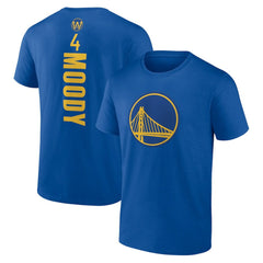 Royal Moses Moody Golden State Warriors Playmaker Name & Number T-Shirt sale | NBA