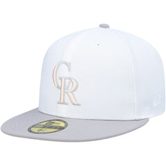 Colorado Rockies New Era 2007 World Series Side Patch Undervisor 59FIFTY Fitted Hat - MLB Hats