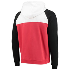 Washington Nationals New Era Cooperstown Collection Quarter-Zip Hoodie Jacket - MLB Jackets