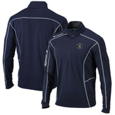 Milwaukee Brewers Columbia Shotgun Omni-Wick Quarter-Zip Pullover Jacket - MLB Jackets