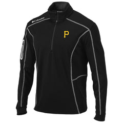 Pittsburgh Pirates Columbia Shotgun Omni-Wick Quarter-Zip Pullover Jacket - MLB Jackets