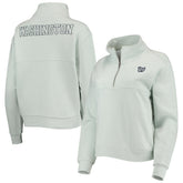 Washington Nationals The Wild Collective Women's Two-Hit Quarter-Zip Pullover Top - MLB Pullover