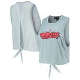 Boston Red Sox The Wild Collective Women's Open Back Twist-Tie Tank Top - MLB Tanks