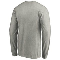 Heathered Gray Chicago Bulls Victory Arch Long Sleeve T-Shirt sale | NBA