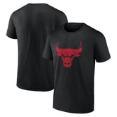 Black Chicago Bulls Taylor Team Logo T-Shirt sale | NBA