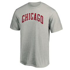 Heathered Gray Chicago Bulls Alternate Logo T-Shirt sale | NBA
