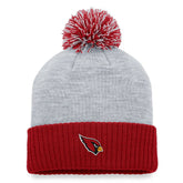 Arizona Cardinals Women's Ash Cuffed Knit Hat with Pom | NFL Sale