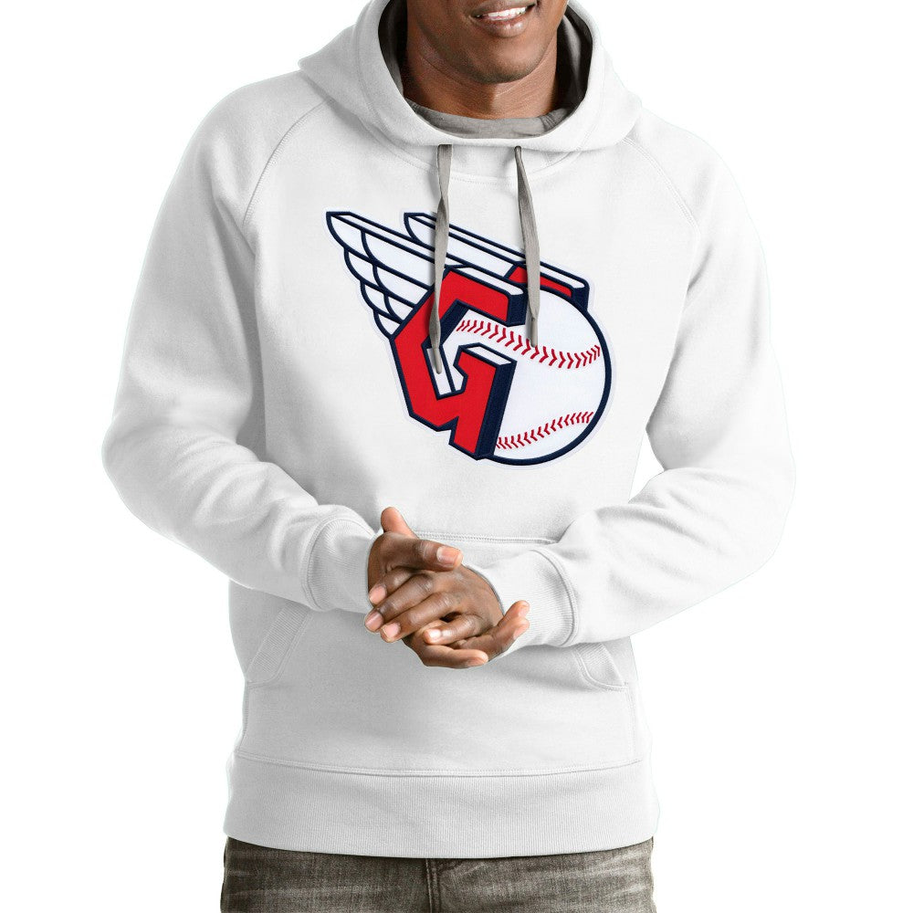 Cleveland Guardians Antigua Team Victory Pullover Hoodie - MLB Hoodies