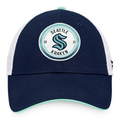Seattle Kraken Fanatics Iconic Gradient Trucker Snapback Hat - NHL Hats