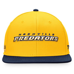 Nashville Predators Fanatics Iconic Color Blocked Snapback Hat - NHL Hats