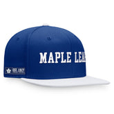 Toronto Maple Leafs Fanatics Iconic Color Blocked Snapback Hat - NHL Hats
