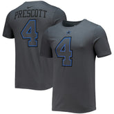 Dallas Cowboys Dak Prescott Player Name & Number T-Shirt | NFL Hot