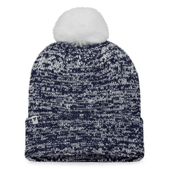 Seattle Kraken Fanatics Women's Glimmer Cuffed Knit Hat with Pom - NHL Hats