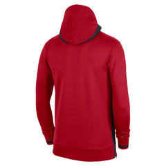 Red Washington Wizards Authentic Showtime Performance Full-Zip Hoodie | NBA