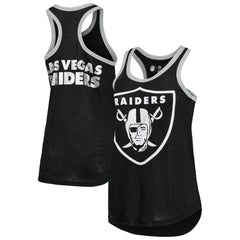 Las Vegas Raiders G-III 4Her by Carl Banks Women's Tater Burnout Tank Top | NFL On sale