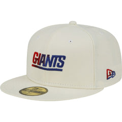 New York Giants Chrome Color Dim 59FIFTY Fitted Hat | NFL Outlet