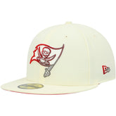 Tampa Bay Buccaneers Chrome Color Dim 59FIFTY Fitted Hat | NFL Outlet