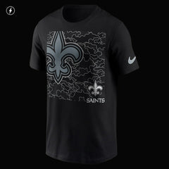 New Orleans Saints RFLCTV T-Shirt | NFL Hot