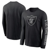 Las Vegas Raiders RFLCTV Name and Logo T-Shirt | NFL Sale