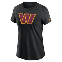 Washington Commanders Women's Logo Cotton Essential T-Shirt | NFL US