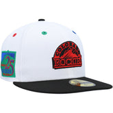 Colorado Rockies New Era 25th Anniversary Primary Eye 59FIFTY Fitted Hat - MLB Hats