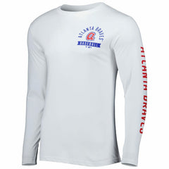 Atlanta Braves Fanatics Pressbox Long Sleeve T-Shirt - MLB T-shirts
