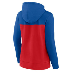Chicago Cubs Fanatics Women's Take The Field Colorblocked Hoodie Full-Zip Jacket - MLB Jackets