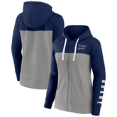 New York Yankees Fanatics Women's Take The Field Colorblocked Hoodie Full-Zip Jacket - MLB Jackets