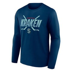 Seattle Kraken Fanatics Covert Long Sleeve T-Shirt - NHL T-shirts
