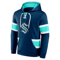 Seattle Kraken Fanatics Powerplay Warrior Pullover Hoodie - NHL Hoodies