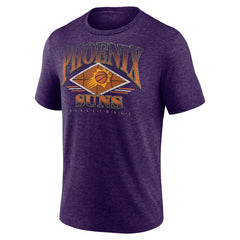 Heather Purple Phoenix Suns True Classics Power Phase Tri-Blend T-Shirt | NBA