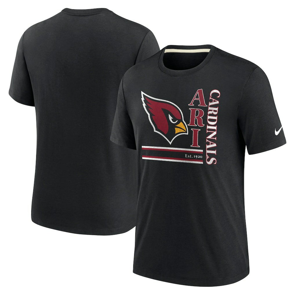 Arizona Cardinals Wordmark Logo Tri-Blend T-Shirt | NFL Sale