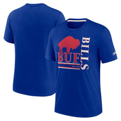 Buffalo Bills Wordmark Logo Tri-Blend T-Shirt | NFL Outlet