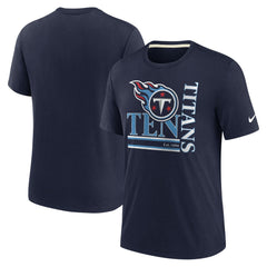Tennessee Titans Wordmark Logo Tri-Blend T-Shirt | NFL New