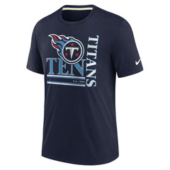 Tennessee Titans Wordmark Logo Tri-Blend T-Shirt | NFL New