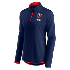 Minnesota Twins Fanatics Women's Worth The Drive Quarter-Zip Jacket - MLB Jackets
