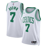 White Jaylen Brown Boston Celtics Unisex Swingman Jersey | NBA