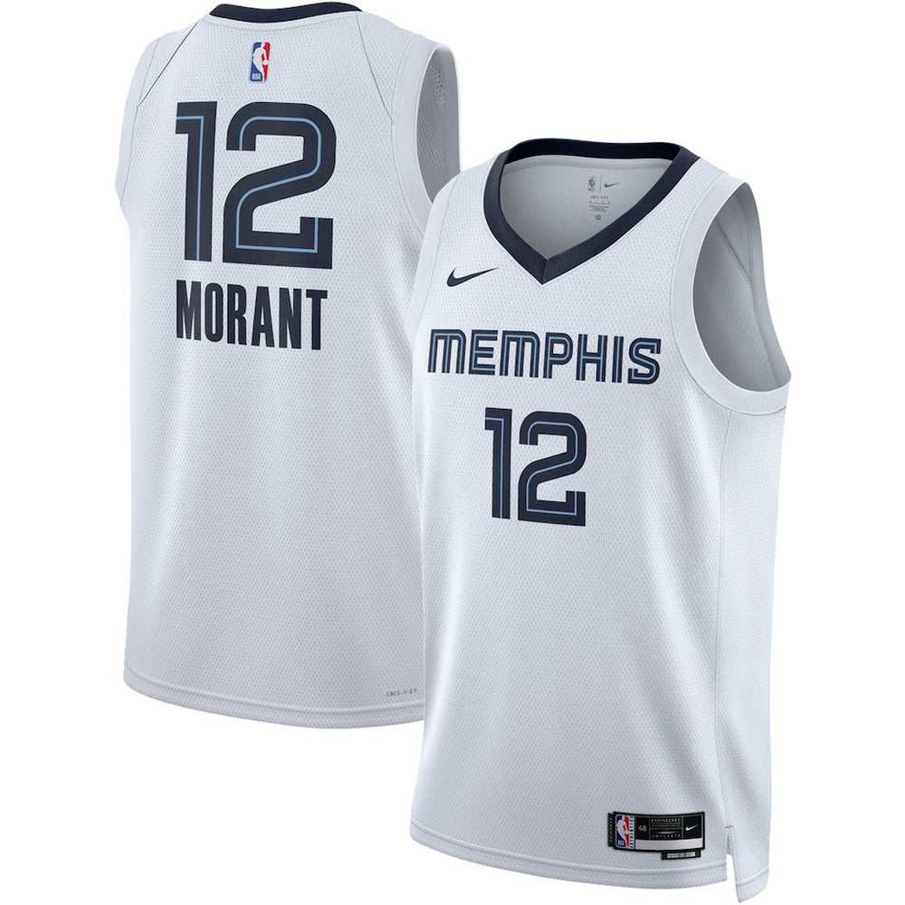 White Ja Morant Memphis Grizzlies Unisex Swingman Jersey | NBA