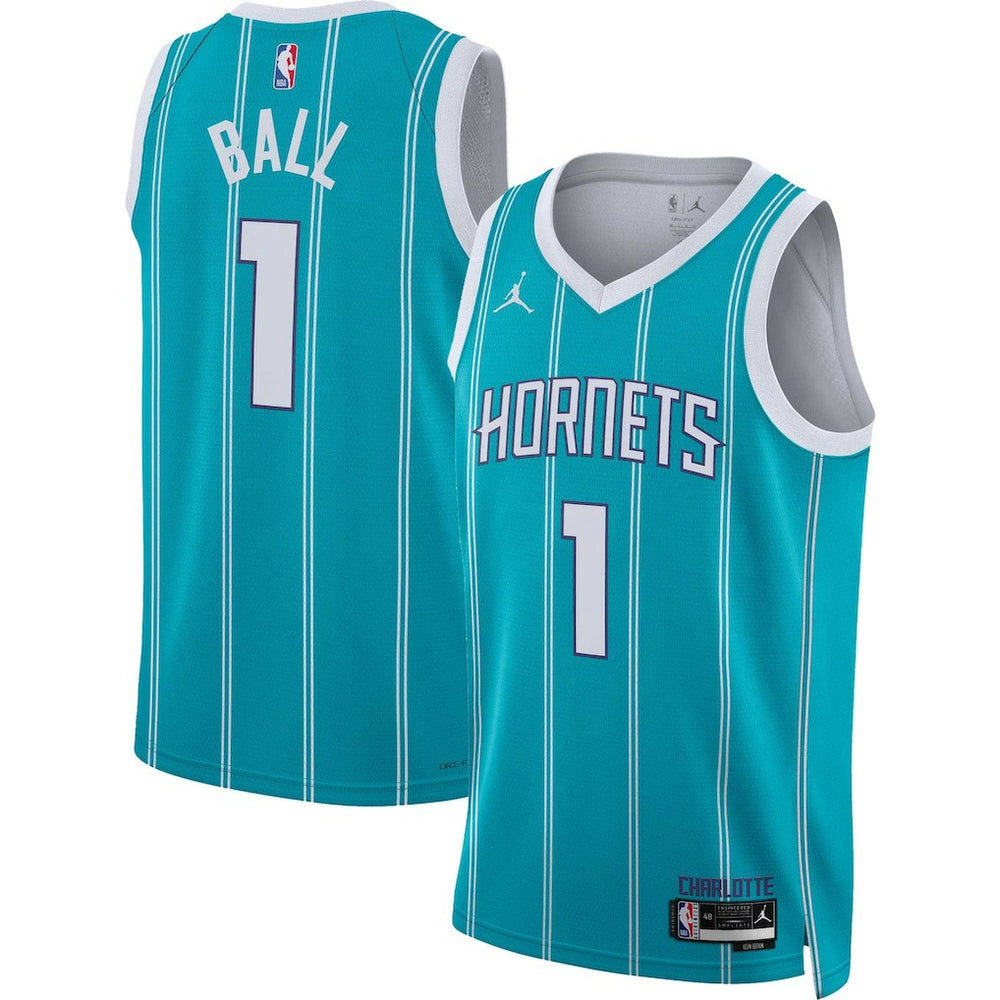 Teal LaMelo Ball Charlotte Hornets Jordan Brand Unisex Swingman Jersey | NBA